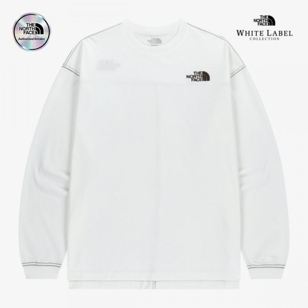 The North Face Women S Long Sleeve Round Tee Wht Nt7tr54k 100