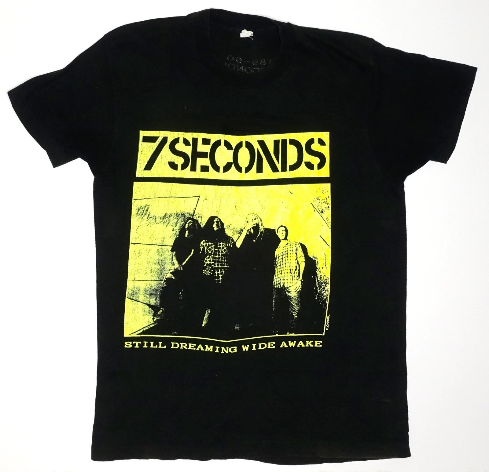 7 Seconds – Still Dreaming Wide Awake Soulforce 1989-90 US Tour Shirt WA3323 S