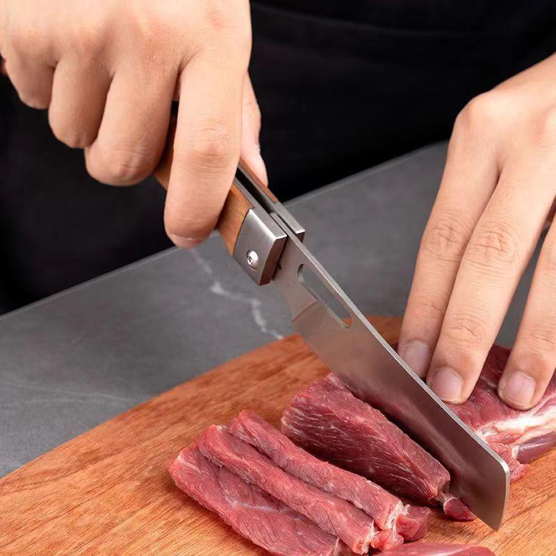 Nerezový vykosťovací nůž Sekáček na maso Ostrý nůž na ovoce Grilovací nůž Nástroje na vaření
