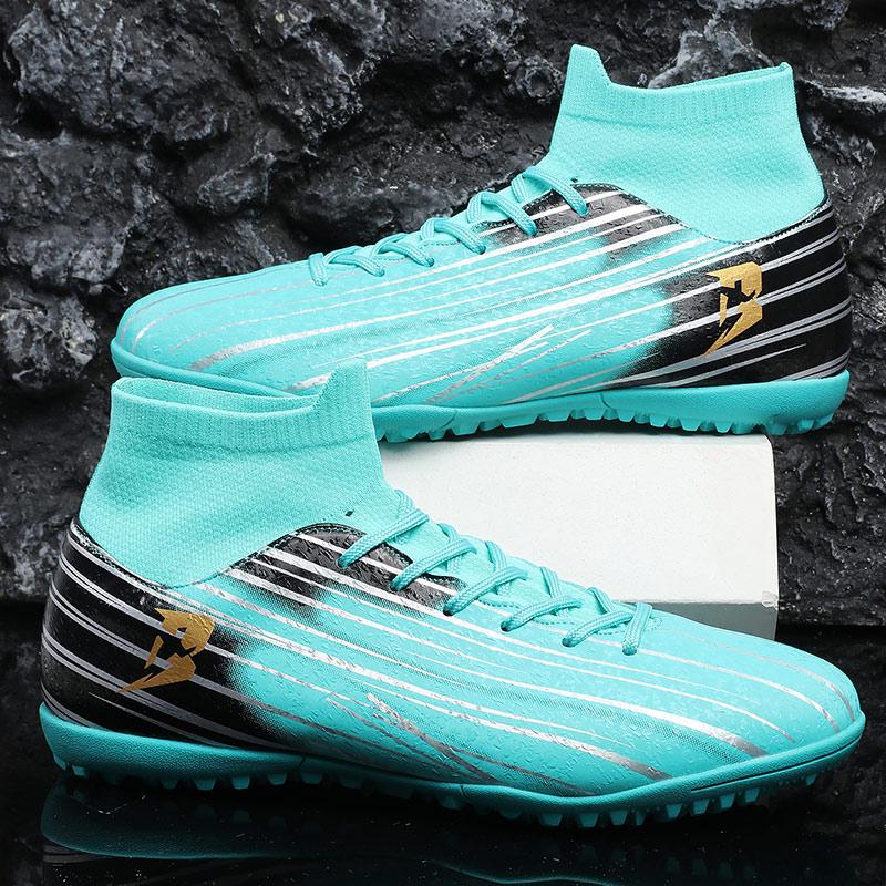 2024 Pánské fotbalové boty velké ultralehké kopačky Chlapecké tenisky Protiskluzové AG/TF Kopačky Kotníkové boty Unisex