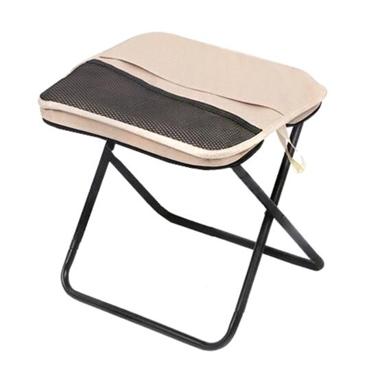 Mini Folding Stool with Carry Bag Portable Lightweight Heavy Duty Waterproof Outdoor Camping Backpacking Beach Picnic Fishing Collapsible Chair Seat