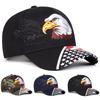 Unisex Adler Stickerei Baseballkappen Frühling Herbst Outdoor Verstellbar Lässig Hüte Sonnenschutzmütze Sportkappe