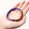 Anti-anxiety beaded bracelet, natural  crystal bracelet, yoga beads, chakra bracelet, handmade  , soothing  eye bracelet