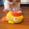 Interactive Yellow Duck Food Puzzle Toy for Dogs