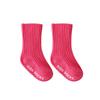 Solid Mid-Calf Striped Non-Slip Baby Socks with Loose Cuff