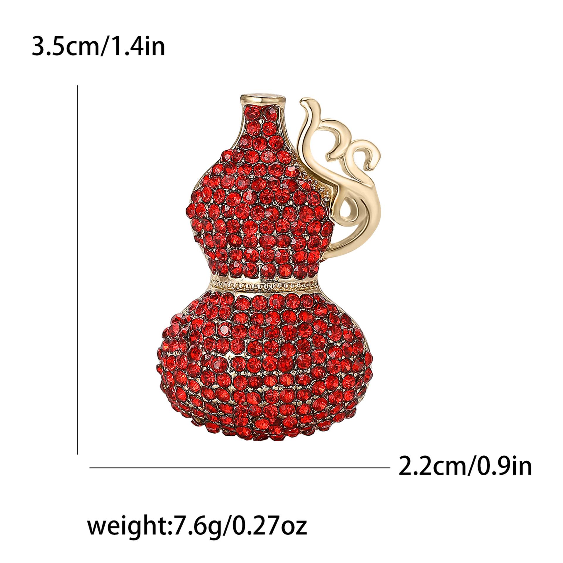 

Роскошный креативный сплав брошь в форме тыквы со стразами модный высококачественный женский костюм кардиган корсаж ювелирные изделия булавка
