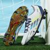 Medium Top Football Shoes Tf Broken Nails Artificial Turf Ag Nails Leather Feet Men And Women Children And Adolescents Students Training Shoes