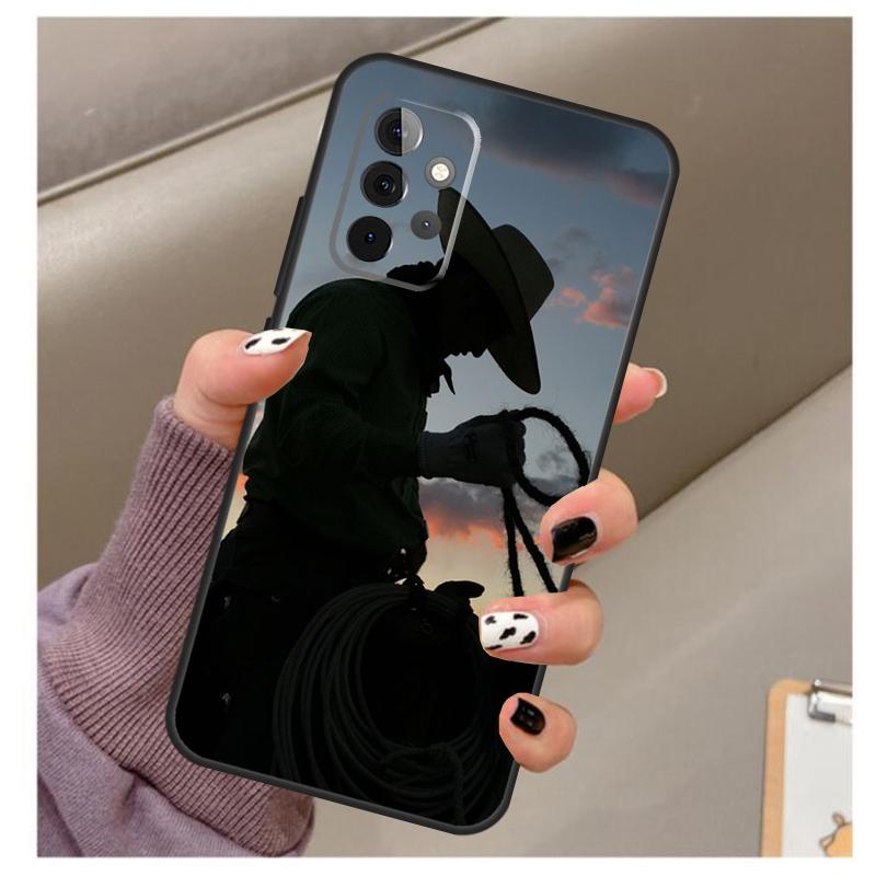 Cowboy Case For Samsung Galaxy A56 A16 A26 A36 A06 A52 A53 A33 A13 A34 A54 A14 A15 A35 A55 A22 A32
