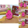 Fruit Plush Keychain With Dragon Fruit Face For Kids And Teens