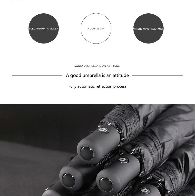 Portable Car Logo Umbrella Auto Folding Sunshade Windshield Umbrella For Volvo RDESIGN XC60 XC90 S60 S80 S60L V40 V60 AWD V70 T6