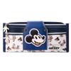 Mickey Mouse Multi Compartment Pencil Case With Pu And Polyester For Students And Office Use