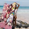 Anime BanG Dream Anime Beach Swimming Towel Soft Absorbent Washcloth Children's Gifts For Kids Travel Camping Gym