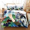 Gourmet Isekai Manga Tondemo Skill De Isekai Hourou Meshi Art Print Bedding Set 3in1 1 Duvet Cover 2 Pillowcases Soft Household