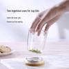 Heat-Resistant Glass Tea Infuser Mug
