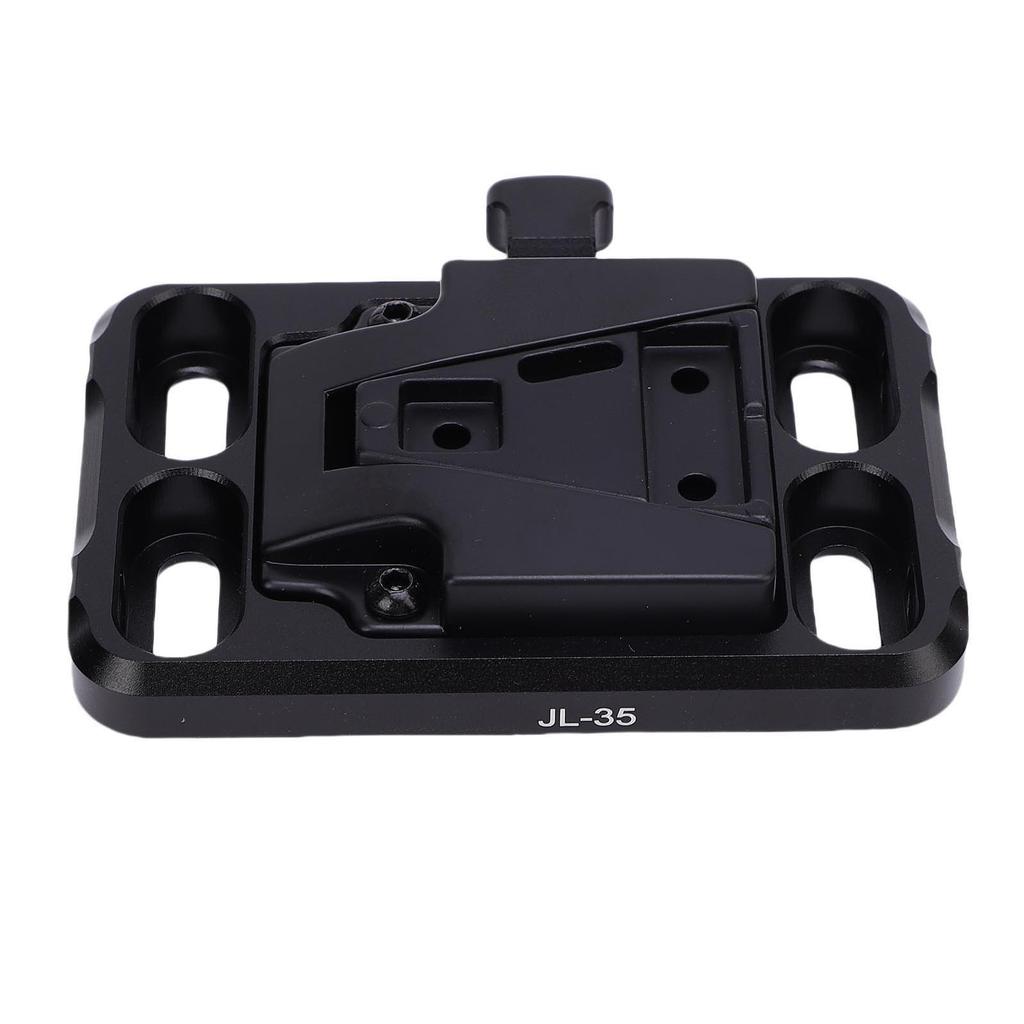 V Mount Battery Plate 1 4in 3 8in Threaded Holes Universal V Lock Battery Mounting Plate for Camera Cage Rig