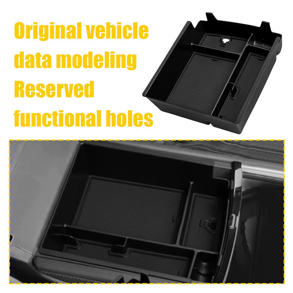 Center Console Armrest Storage Box Tray For 2025 2025 Chevrolet Traverse Center Console Organizer Interior Storage Accessories