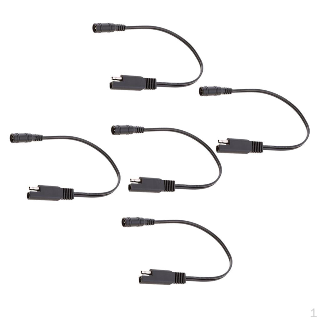 

5x SAE-разъем к DC-разъему Адаптер для мотоциклетной одежды