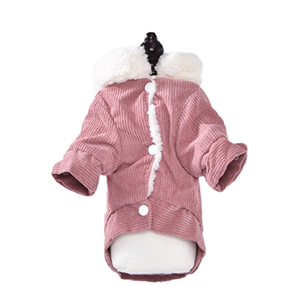 Dog Winter Apparel Furry Coat for Dogs Boy Girl for Indoor and Outdoor Use Thick Coat Clothes Outfit for Pet