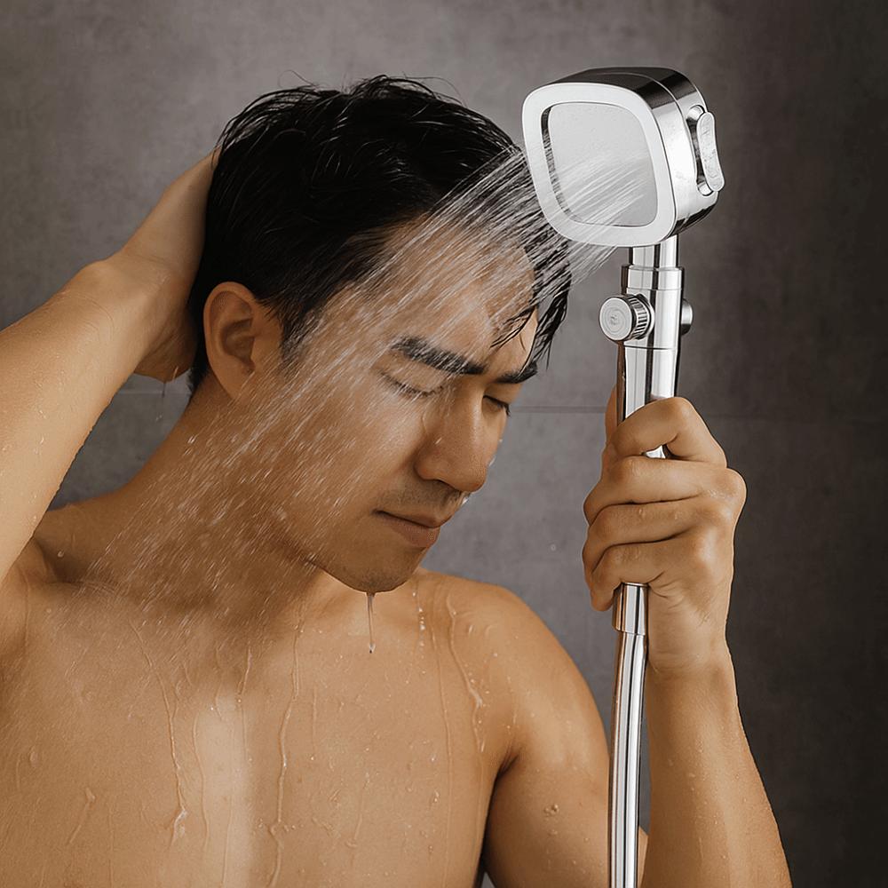 Easy Installation High Pressure Shower Head 3 Modes Adjustable Shower Head Hotel