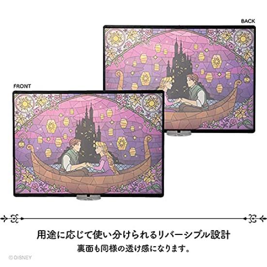 Yaxell Disney Rapunzel Made in Japan with stand Stained glass style 263 x 185mm