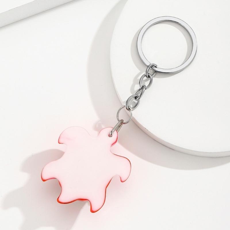 Lovely Turtles Keychain Resin Animal Charm for Women Girls Gift Bags Backpacks Phone Accessory