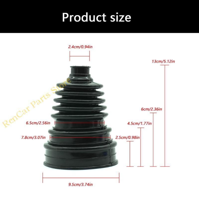 F19A Quick Install CV Joint Boot Universal Car Repair Silicone Front Axles Cover