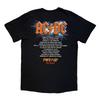 AC/DC Unisex Erwachsenen Power Up EU Tour '25 Gitarren T-Shirt