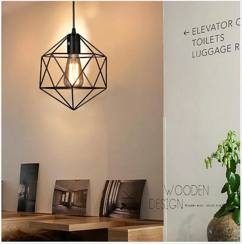 HOT Industrial Style Simple Modern Iron Chandelier American Country Style Living Room and Dining Room Creative Personality Lamp