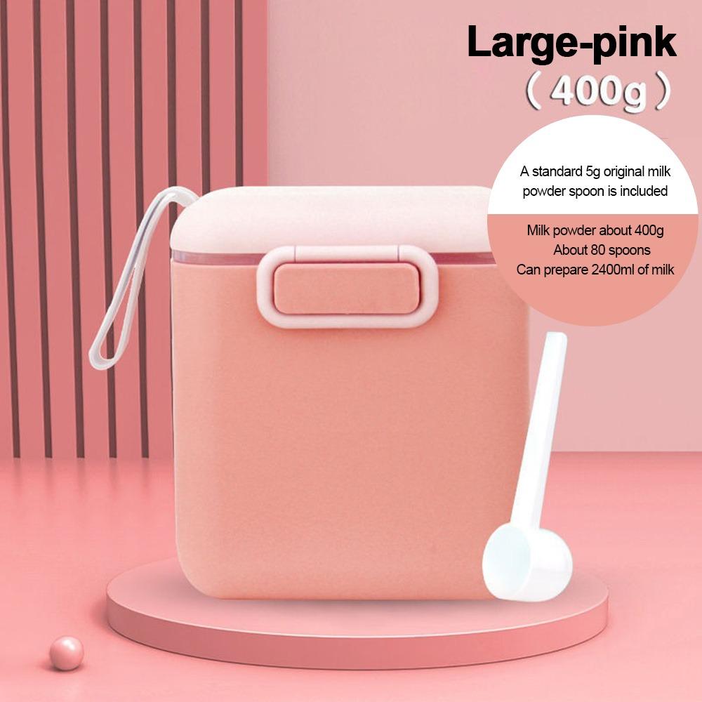 Dust-Proof Milk Powder Storage Box PP Formula Dispenser Container Snacks Container Outdoor Travel