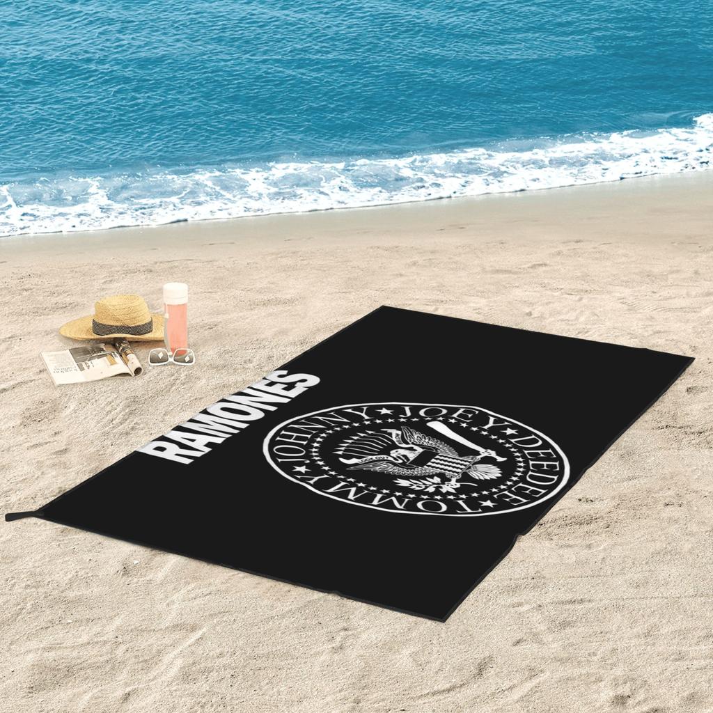 The Ramone Merch Beach Towel Soft Microfiber Quick Dry Absorbent Quick Towels For Bath