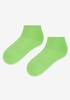 Italian Women's Low-cut Socks Green Fashion Colors Amal PIZZOLANTE SOCKS FASHION COLORS Green 35/38