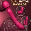 10 Modes Dual Motor Powerful Vibrator G Spot Massager Clitoris Stimulator Dildo Whole Body Silicone Anal Plug Toy for Women