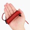 3.5mm Anti-Theft Spring Wire Rope Motorcycle Bike Lock Cable Lock Reminder Cable Theft Handlebar Scooter Disc Brake Lock