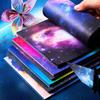 The New Starry Sky Origami Colored Paper Handmade Special Luminous Color Pearlescent Double-sided Printing Paper Paper-cut