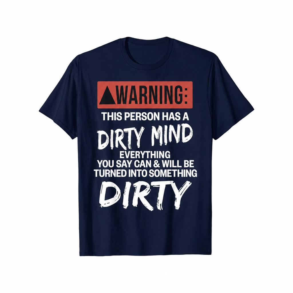 Funny Letter Graphic WARNING Unisexs Cotton T Shirt Unisexs and Unisexs Summer Novelty Casual Horror Ghost Vampire Eerie Skeleton