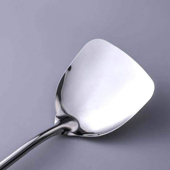 Přenosná nerezová špachtle lopatka obracečka naběračka kuchyňské vaření náčiní