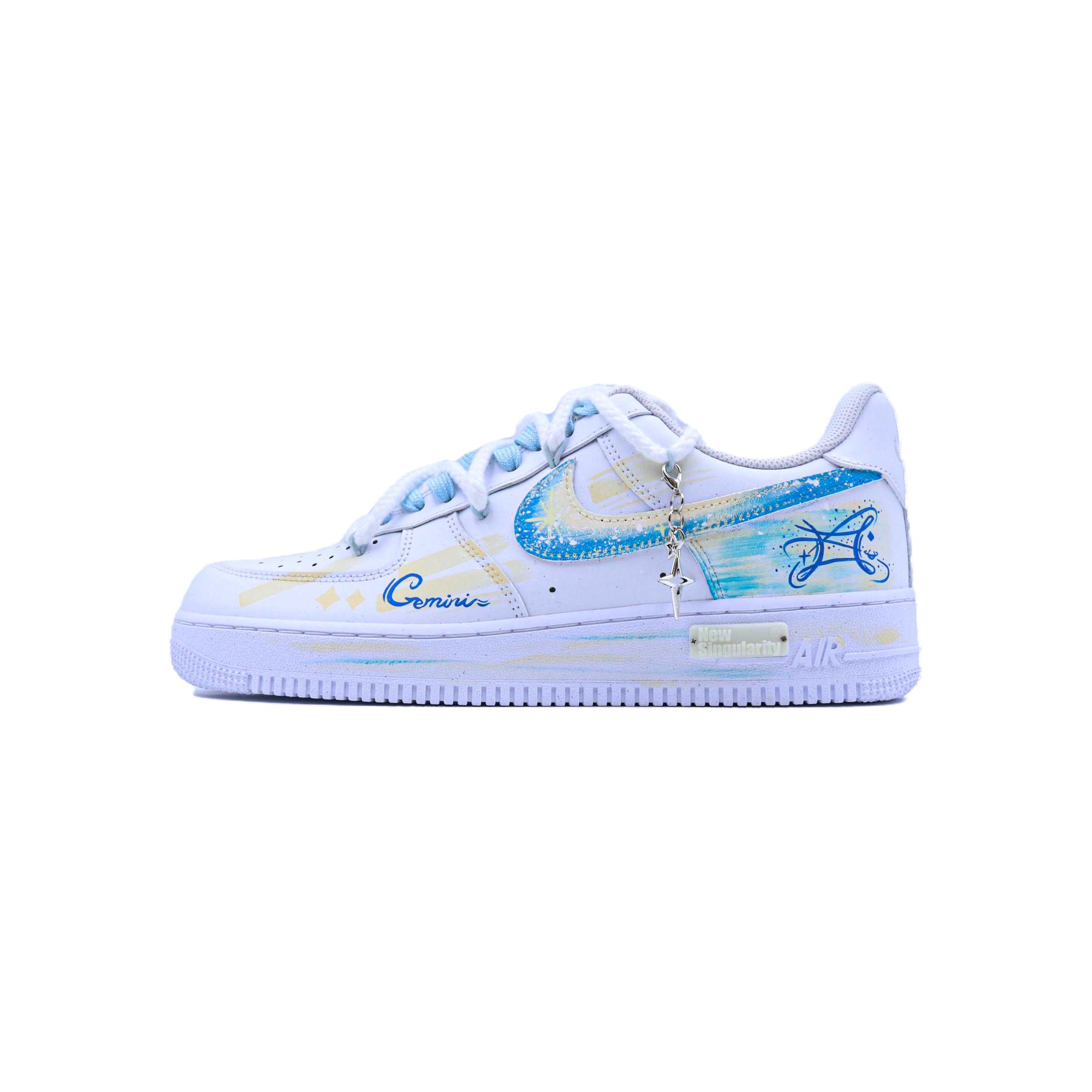 

Nike Air Force 1 Singularity, 12 Constellations, Gemini Abrasion Resistant Slip Resistant CW2288-111(Team779- ) 44