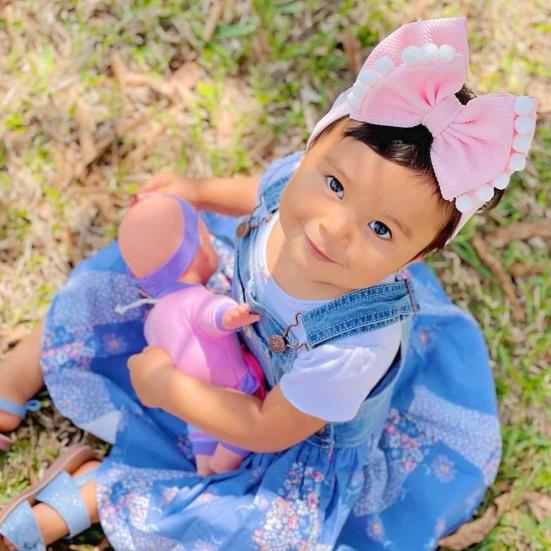 

Повязка на голову для младенцев, однотонная, универсальная, приятная для кожи, детская повязка на голову с бантом для фотографии