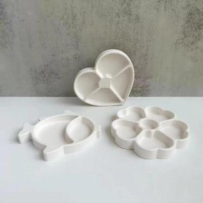Gips Beton Formă Silicon DIY Rășină Epoxidică Tava Depozitare Bijuterii Farfurie de Expunere Bufniță Drăguță Formă de Inimă Pește Formă de Trifoi