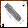 Halloween Lace Tablecloth Black Spider Web Table Runner Rectangular Table Runner Home Halloween Celebrations Decor