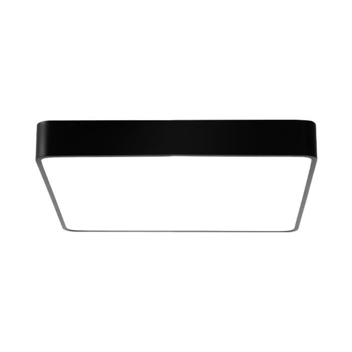 Plafonnier LED BRAYTRON Blade-S2, noir, 3en1, 36W, métal