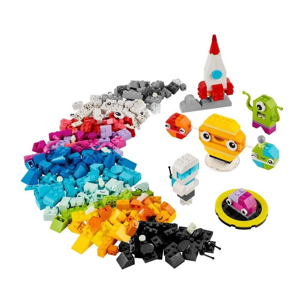 LEGO Classic Build the Stars Toy Set 11037 Space Theme Blocks for Learning Kids Birthday Gift Ages 5-8 Boys and Girls