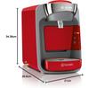 Капсульная кофемашина Bosch TAS3208 Tassimo Suny rot/anthrazit
