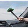XINXIYAN Windshield Cleaner Tool Car Window Cleaner Ide Interior Windshield Cleaning Tool(Green-Rectangle)