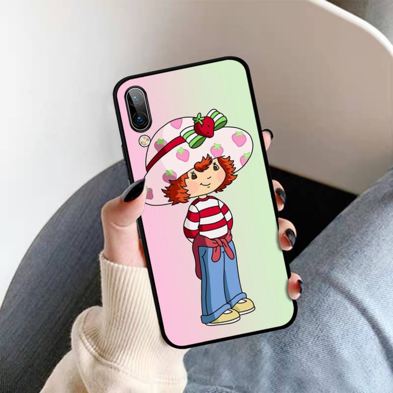Carcasa de telefon Strawberry Shortcake Girl pentru OPPO A9 A7 A3S A1K F5 Reno 2 Z Realme 6 5 Pro C3 Vivo Y91C Y51 Y31 Y19 Y17 Y11 V17