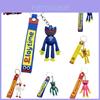 Sevimli Poppy Playtime Anahtarlık Oyuncak Huggy Wuggy Bebek Kolye Çanta Süsü Çocuklar İçin