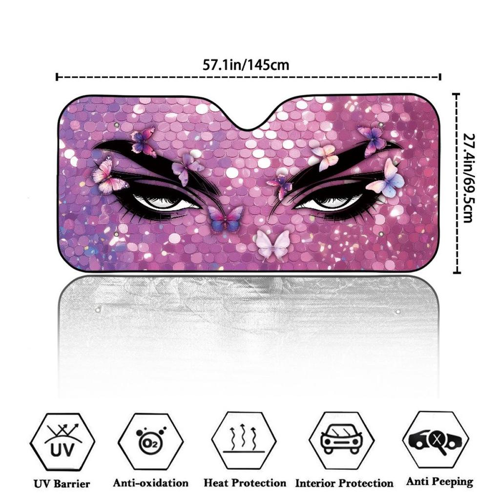 Creative Universal Car Sun Shade - Thin Windshield Visor