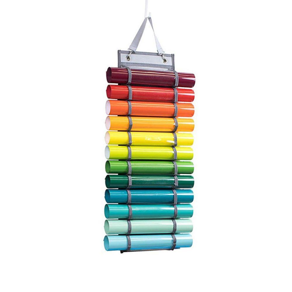 Application Wrapping Paper Hanging Organizer Storage Wall Mount Storage Rack Vinyl Roll Holder