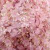 Two-Color Gold & Silver Lily Flower Plated Bell Flower Hairpin Tassel DIY Decoration Material