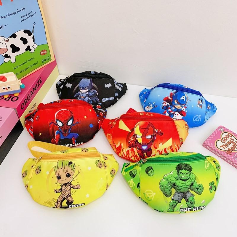 Avengers Printed Character Shoulder Chest Bag Children Wallet Outdoor